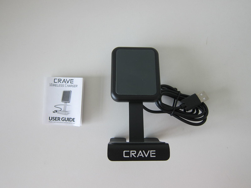 Crave 10W Wireless Charging Stand - Box Contents