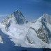 Mt. Durand, Dent Blanche and Grand Cornier from the summit of Blanc de Moming.
