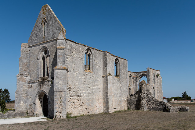 Ancienne abbatiale Notre-Dame-de-Ré dite des Châteliers - La Flotte-en-Ré (Charente-Maritime, France)