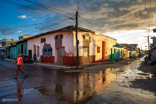 Trinidad, Cuba after heavy rain