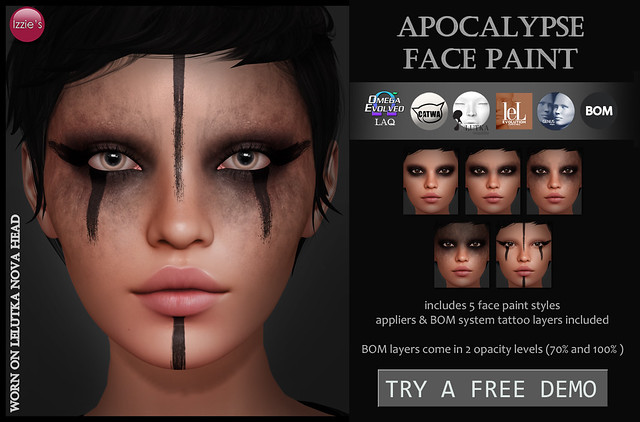 Apocalypse Face Paint