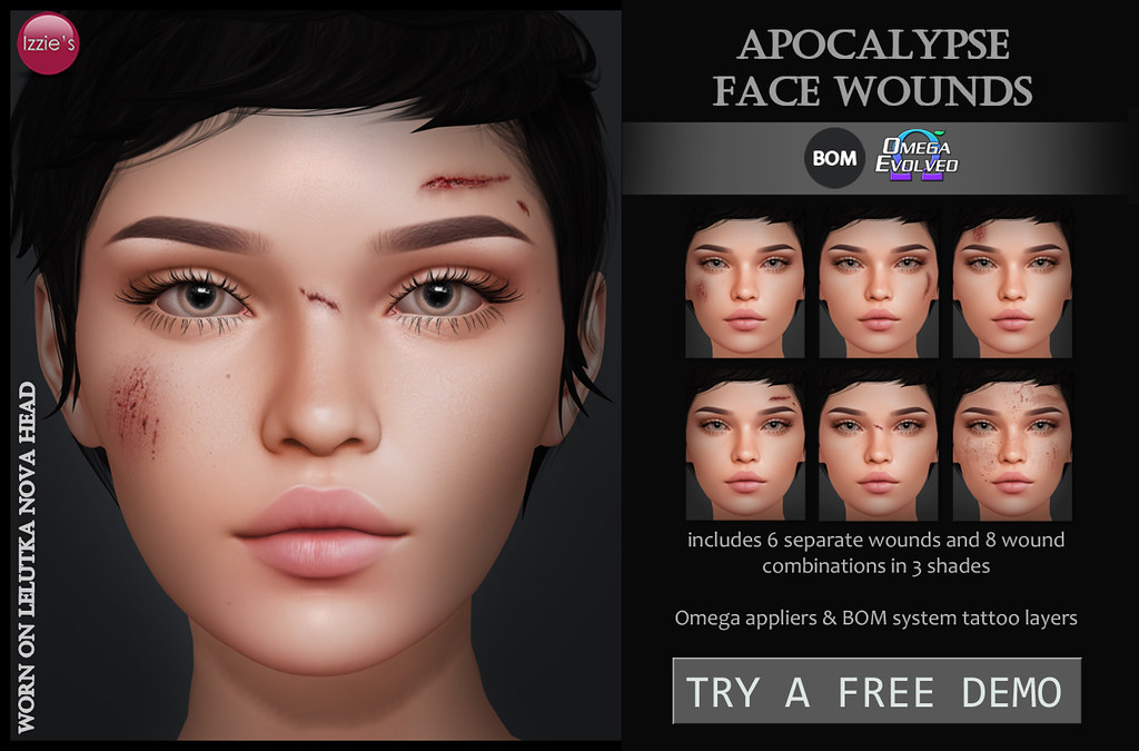 Apocalypse Face Wounds