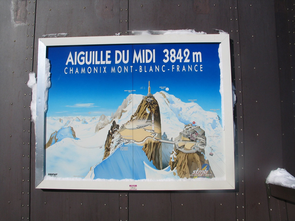Vallée Blanche - freeride Massif Mont Blanc Francie foto 11