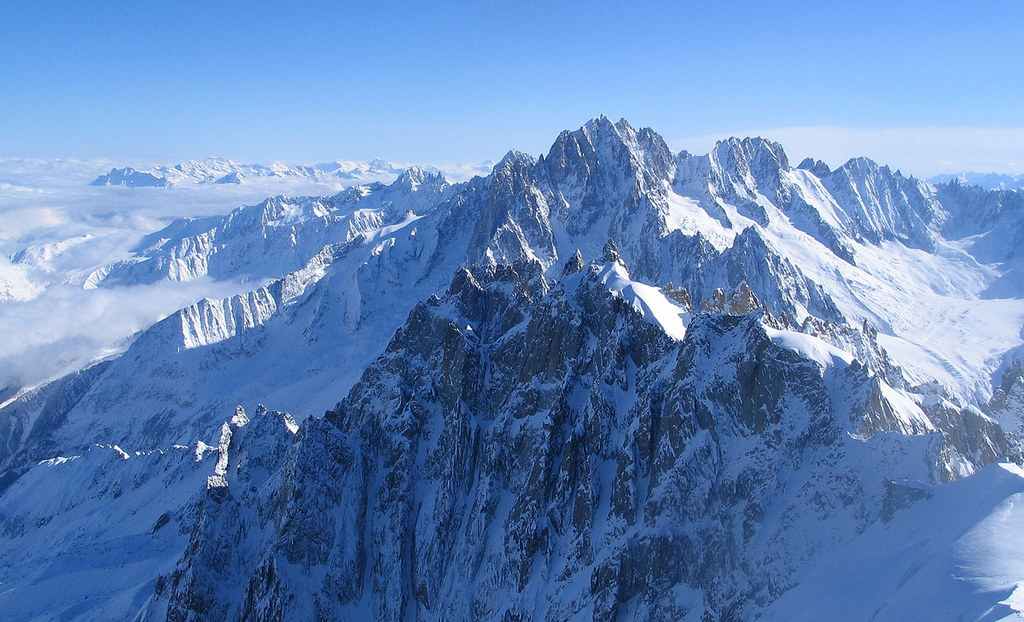 Vallée Blanche - freeride Massif Mont Blanc Francie foto 24