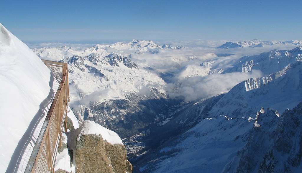 Vallée Blanche - freeride Massif Mont Blanc Francie foto 16