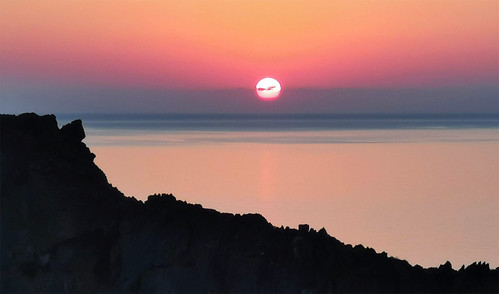 Sunrise at the Lybian Sea
