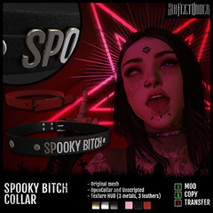 Six Feet Under - Spooky Bitch Collar
