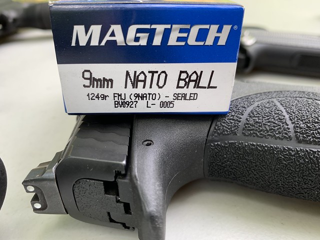 9x19mm NATO, 124gr FMJ, Magtech