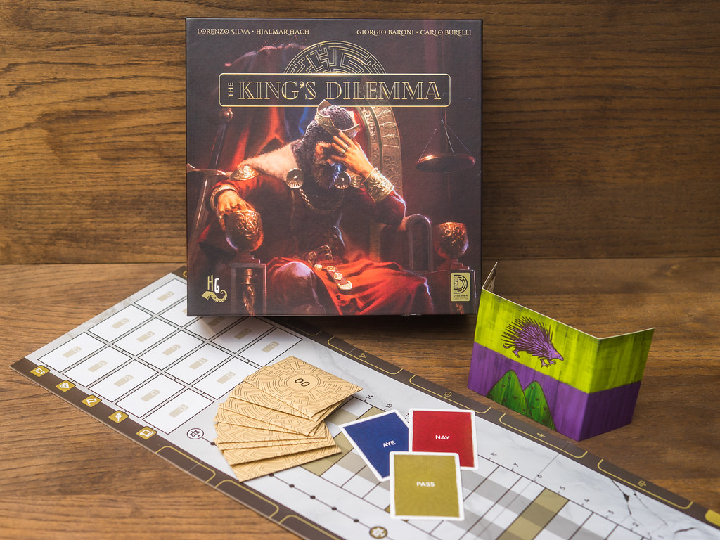 The king's dilemma boardgame juego de mesa