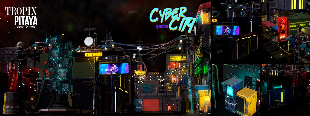 GIVEAWAY: Pitaya&Tropix – Cyber City