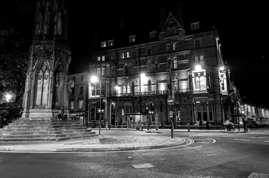Night out in quiet Oxford