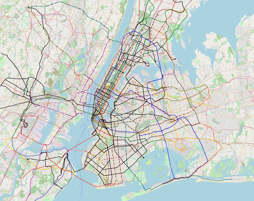 New York Future Subway Network