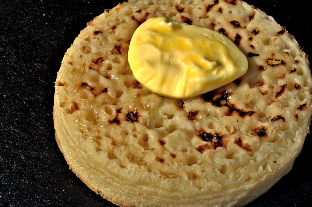 Crumpet with Butter