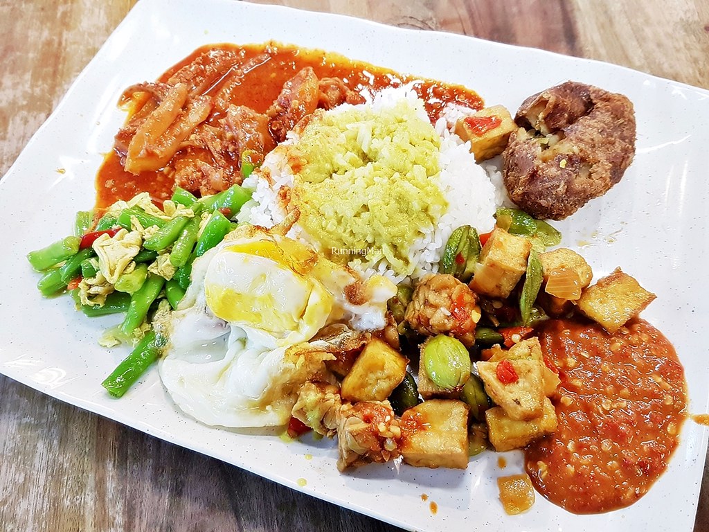 Nasi Padang Sambal Sotong