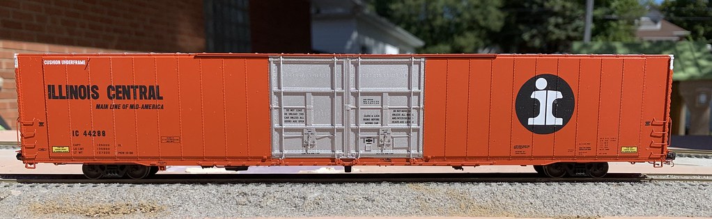 HO scale PARTS vintage metal Red Ball freight box car door 6.5' x 10.5 2 #1 