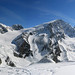 Panorama from Col Mont Brulé towards Col Valpelline