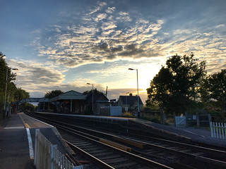 Bentley Station Sunset