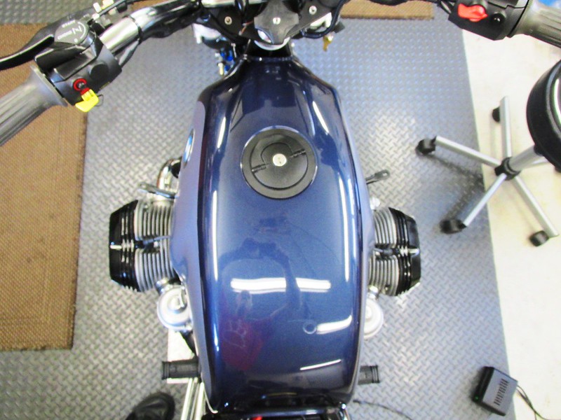 Gas Tank Installed On Frame
