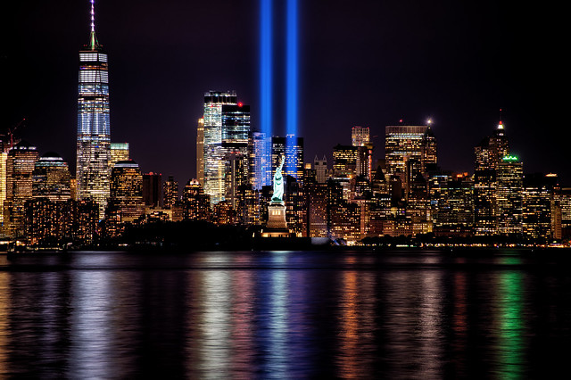 911 Memorial Lights NYC