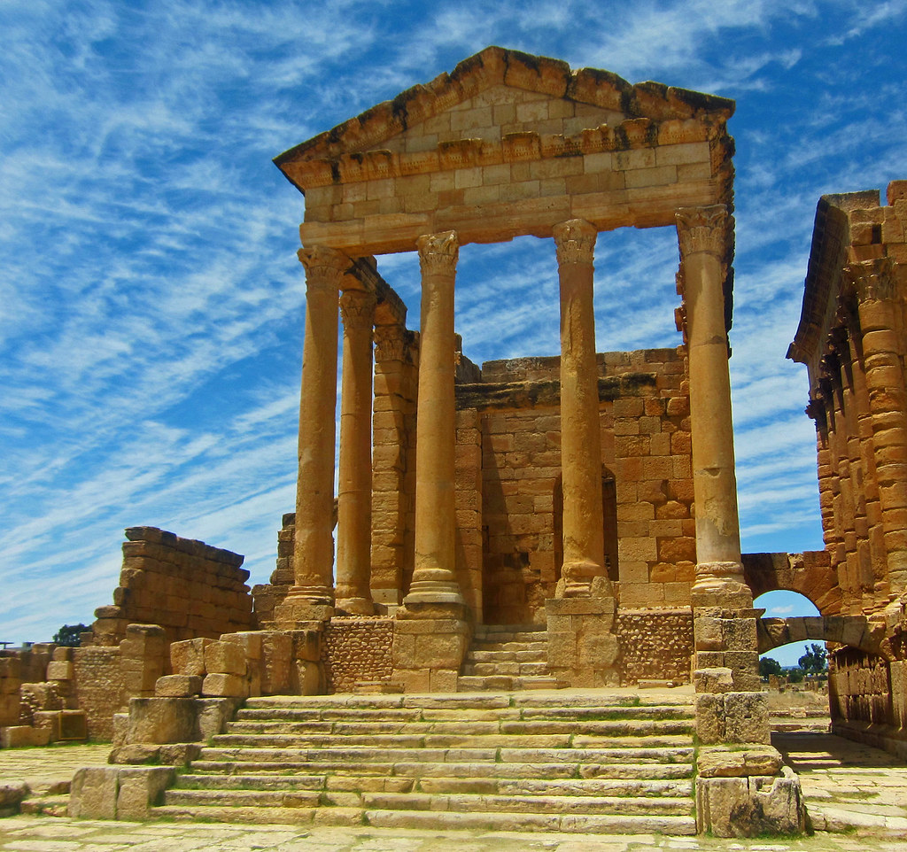 The Temple of Juno - Sufetula (Sbeitla), Tunisia | Kirk K | Flickr