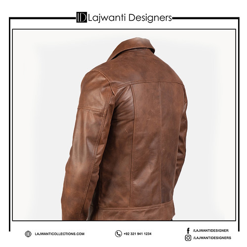 Men latest Brown Color Pure Leather Design Leather Jacket … | Flickr