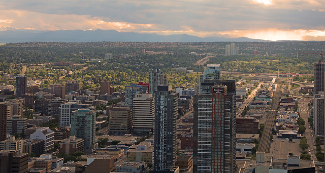 View from the Calgary tower