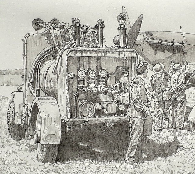 Battle of Britain: RAF refuelling bowser