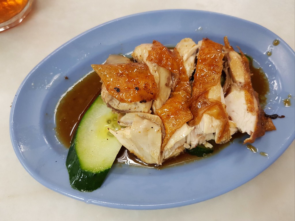 燒雞二度 Roasted chicken x1 rm$6 @ 叉燒陽 Restoran Char Siew Yoong KL Pudu Ulu