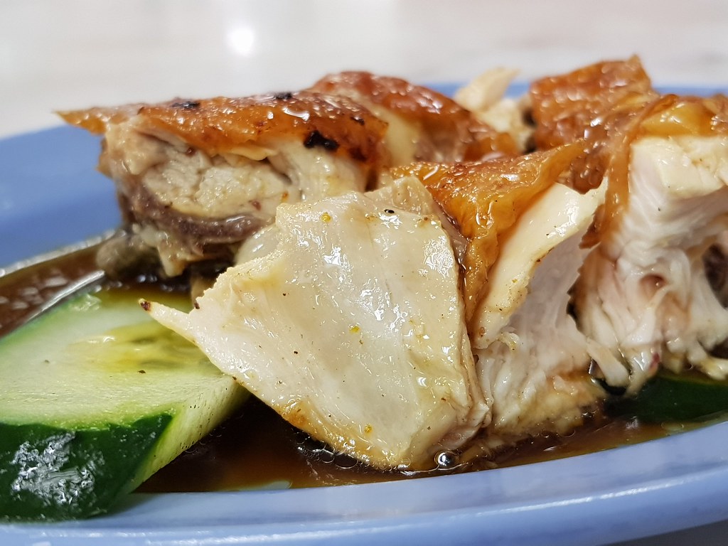 燒雞二度 Roasted chicken x1 rm$6 @ 叉燒陽 Restoran Char Siew Yoong KL Pudu Ulu