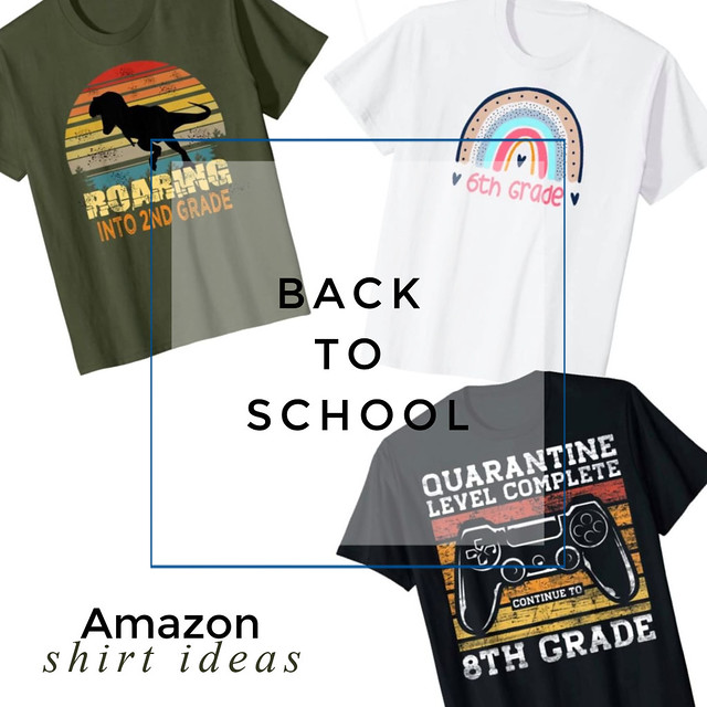 Amazon back to school shirt ideas