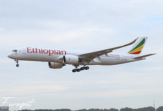 F-WZNT Airbus A350 Ethiopian