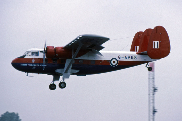 G-APRS Scottish Aviation Twin Pioneer 3 Empire Test Pilots School