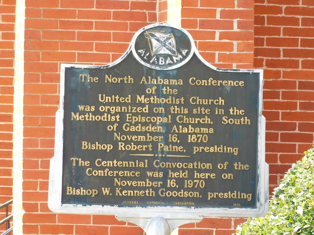 North Alabama Methodist Conference Historic Marker