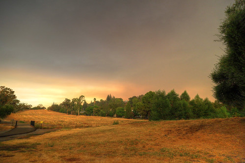 california wildfire landscape burn burning smoke surreal skies sky dangerous