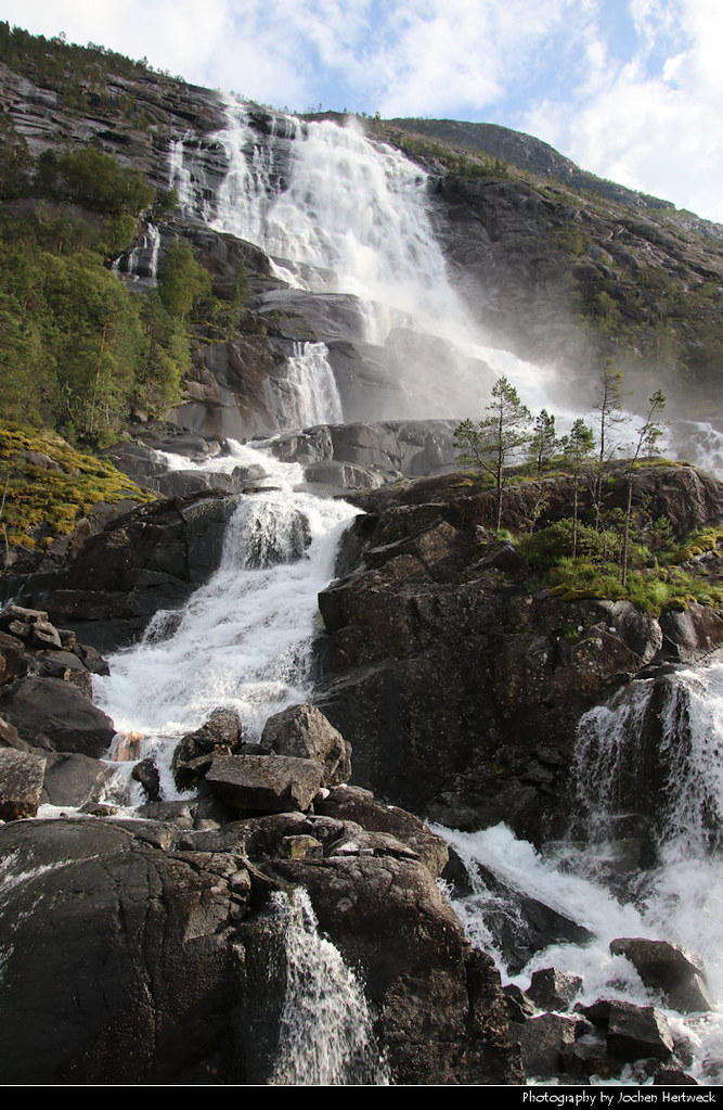 Langfossen, Norway