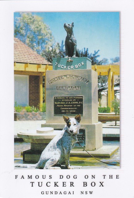 Dog on the Tucker Box Gundagai NSW