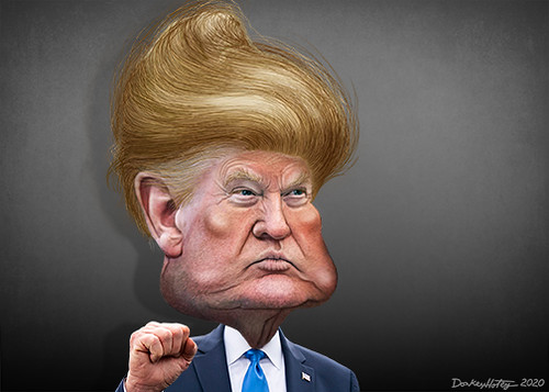Donald Trump - Caricature | Donald John Trump, aka Donald Tr… | Flickr