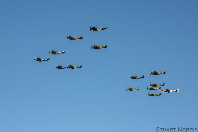 Sky full of Spitfires - Explored