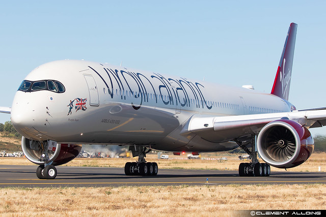 Virgin Atlantic Airways Airbus A350-1041 cn 415 F-WZNY // G-VRNB