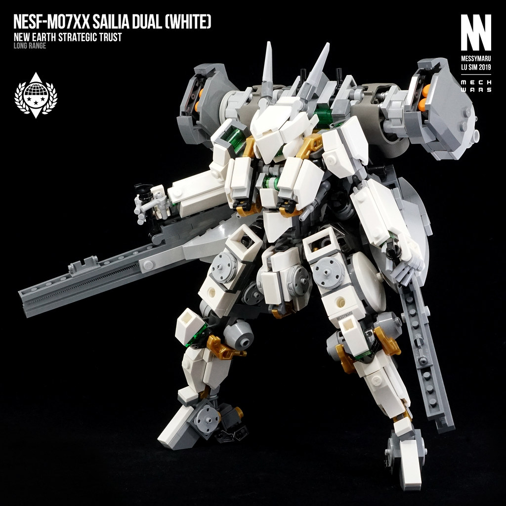 NESF-M07XX Sailia Dual (White Ver.) | New Earth Strategic Tr… | Flickr