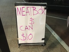 Meatbox & Can, $10