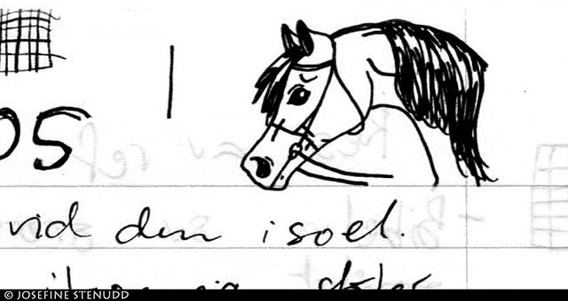 20011005 Relatively doodly Arabian horse