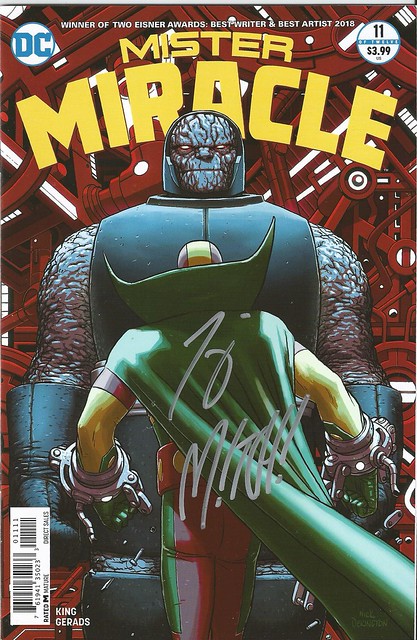Mister Miracle 11 Signed Mitch Gerads and Tom King