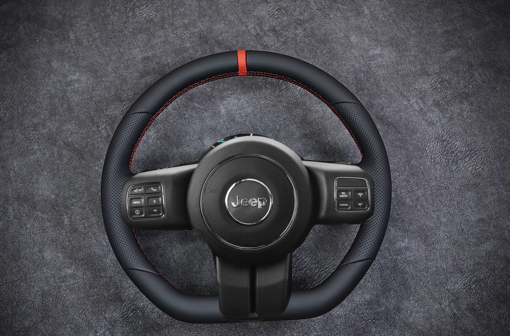 Jeep Wrangler JK (2007-2018) Exposed Carbon Steering Wheel Project Kahn |  