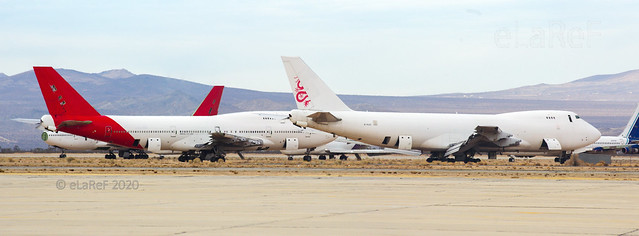 Anon B747 Qantas & B-KAD Boeing 747 msn 24308 ex Dragonair