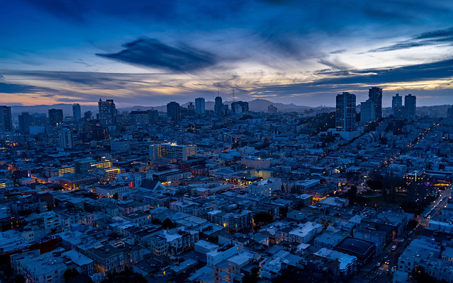 San Francisco Blue Hour