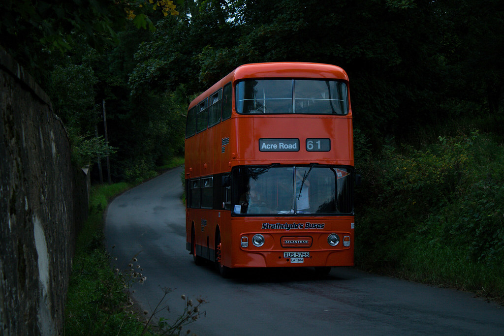 Preserved Strarthclyde's Buses XUS 575S LA1204