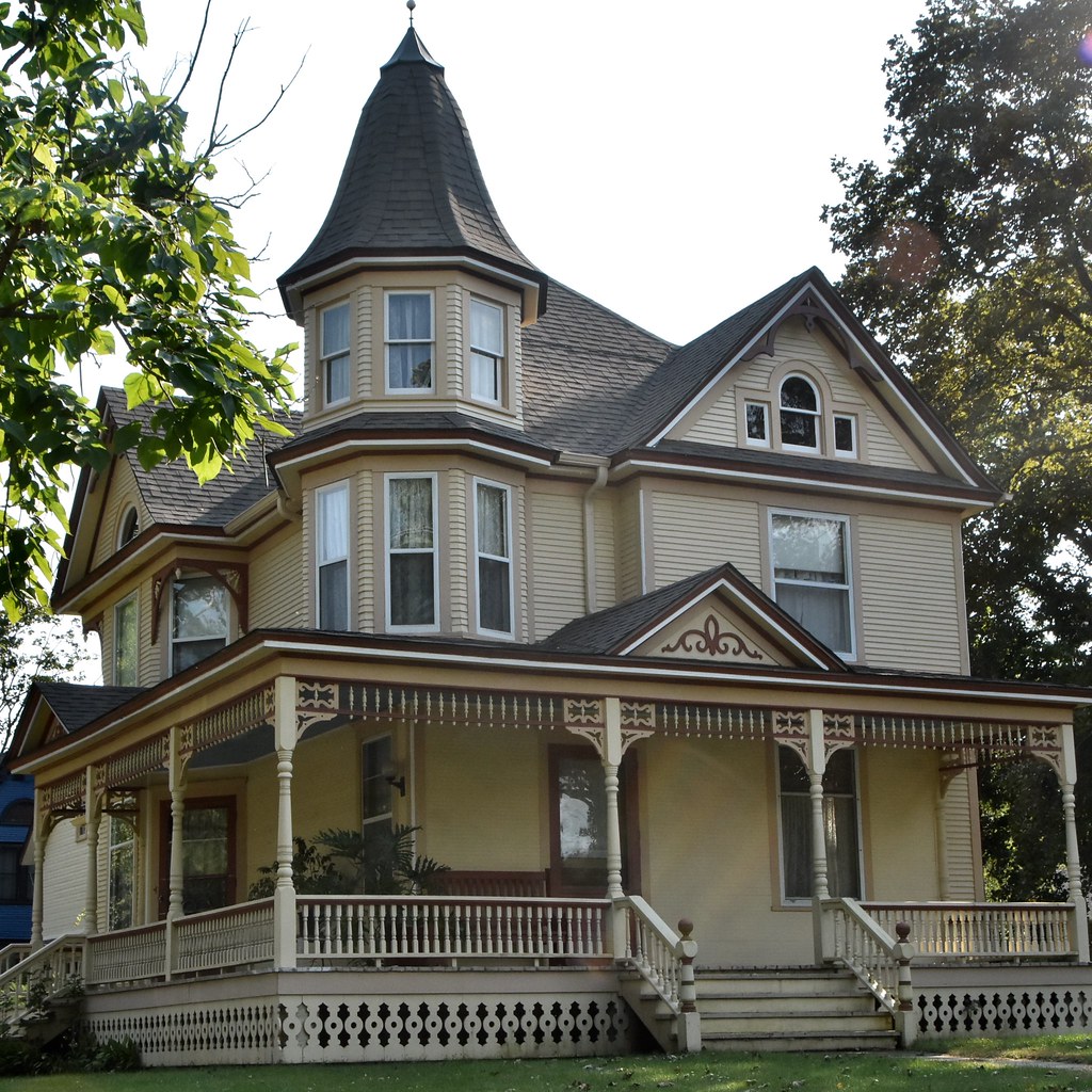 Stately Victorian on hilltop
