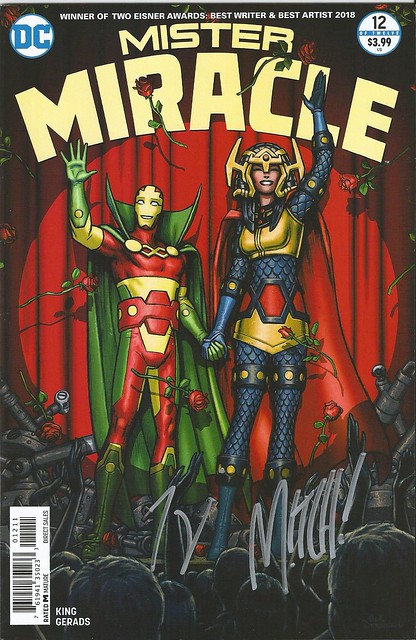 Mister Miracle 12 Signed Mitch Gerads and Tom King