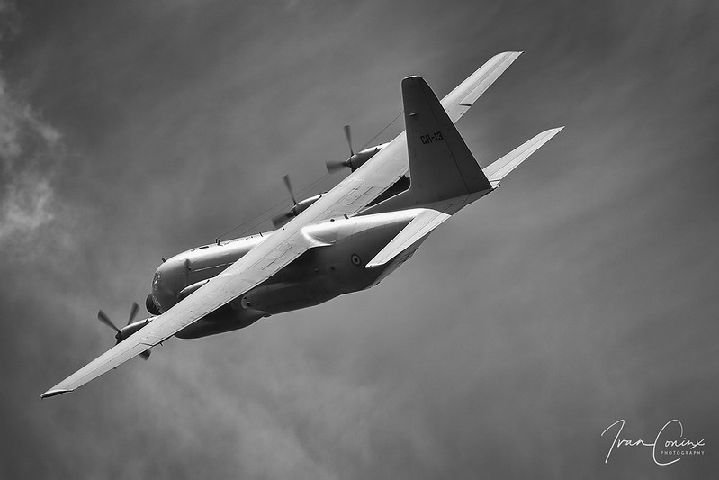 A Brief Look At My Flickr Photos - Lockheed C-130H Hercules – Belgium-Air Force – CH-13 – Kleine Brogel (EBBL) – 2020 08 19 – Landing RWY 23R – 09 – Copyright © 2020 Ivan Coninx